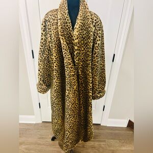 J Percy For Marvin Richards|Vintage Full Length Leopard|J Percy|XL